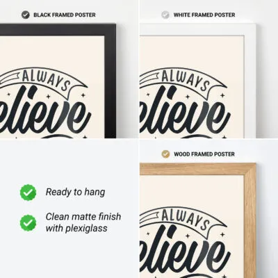 Always Believe In Yourself Wall Art