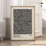 Bauhaus Modern Wall Art Print