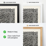 Bauhaus Modern Wall Art Print