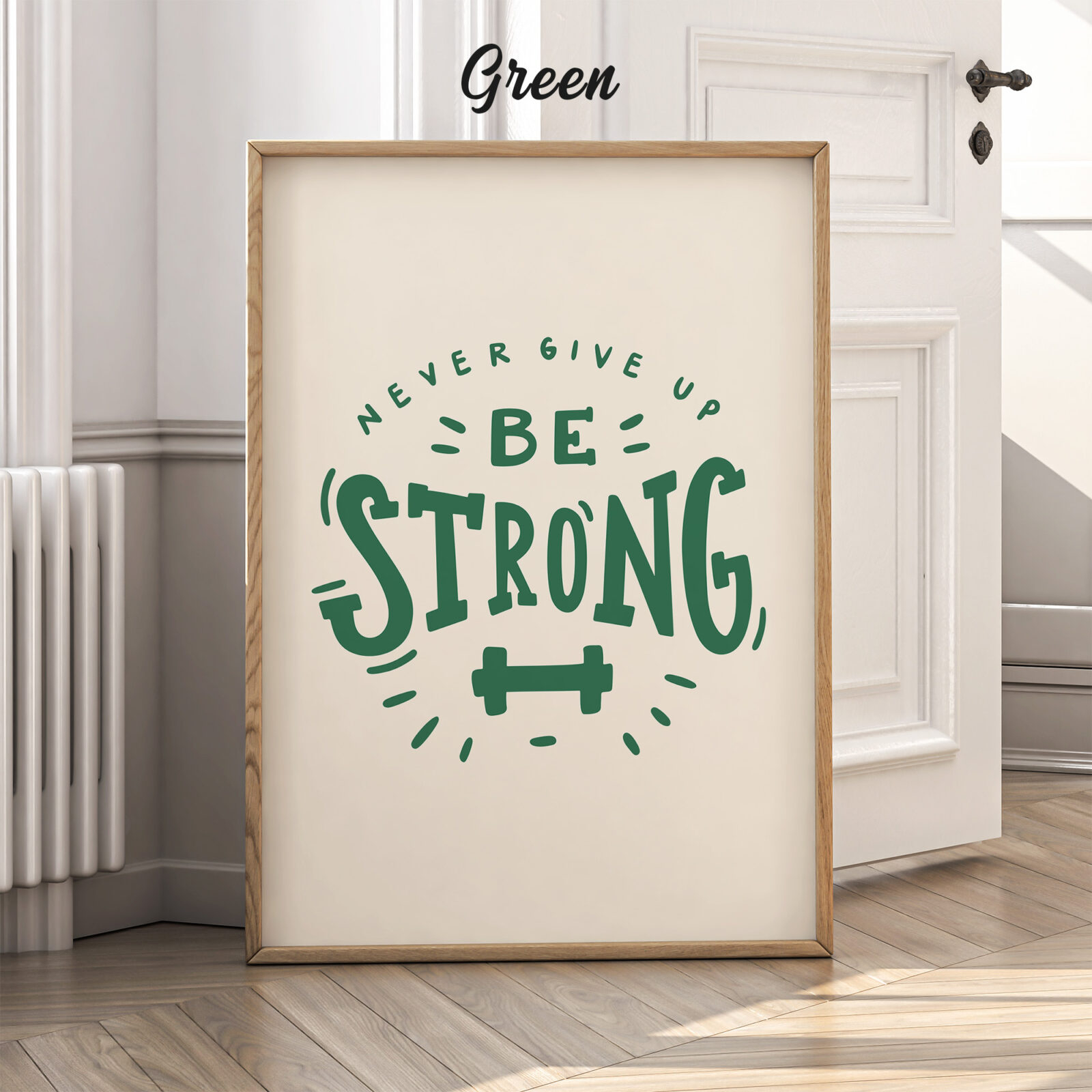 Be Strong Motivational Poster