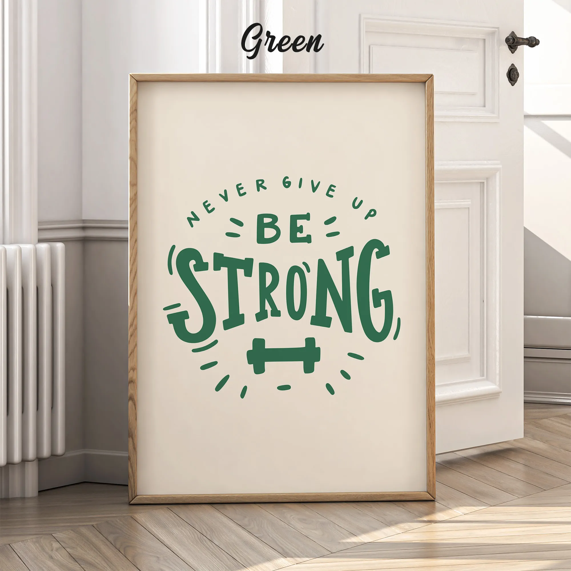 Be Strong Wall Art