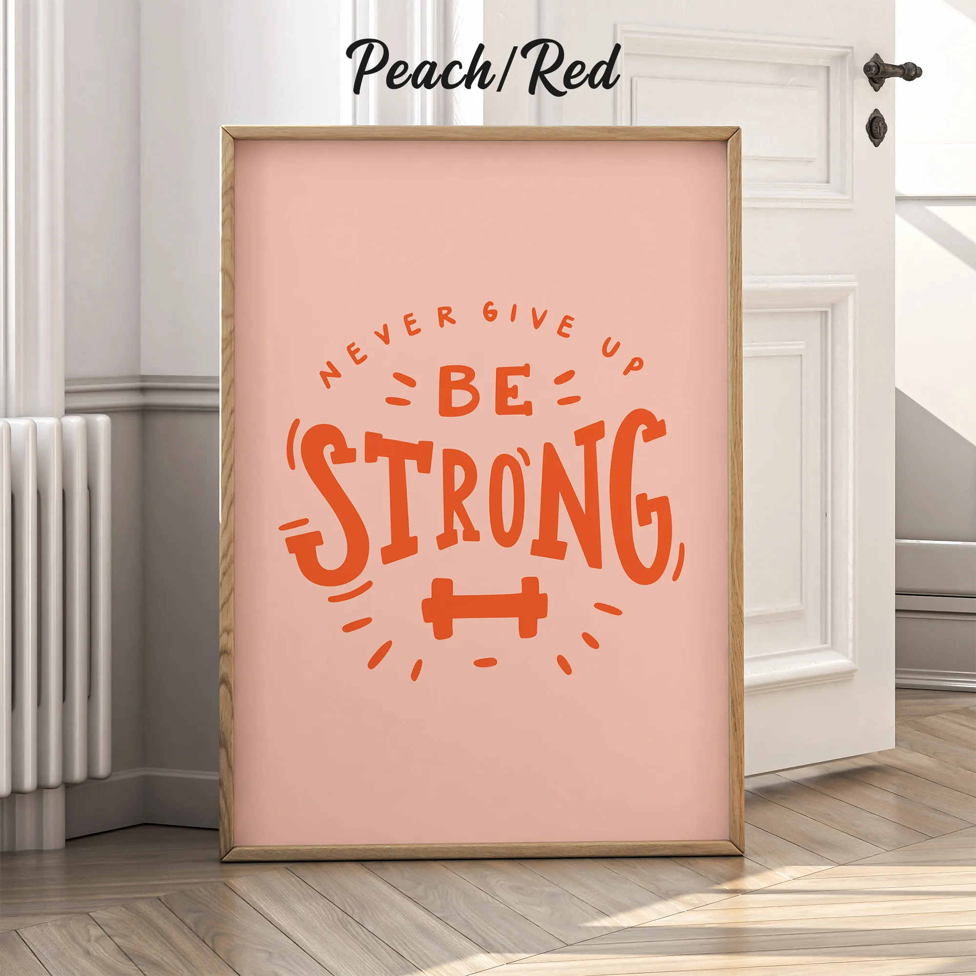 Be Strong Wall Art