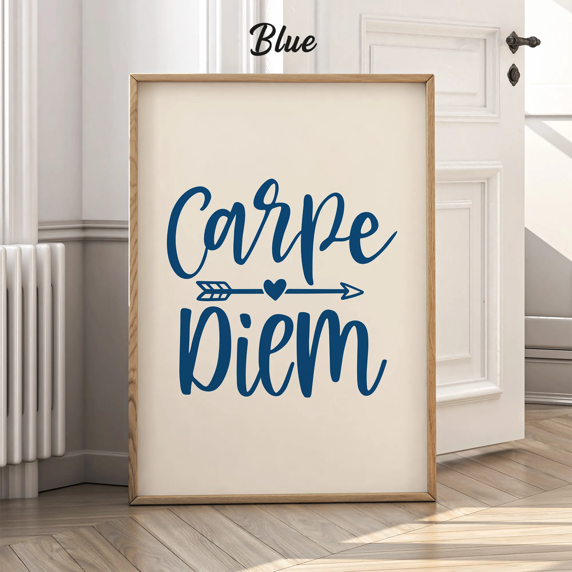 Tipografinis paveikslas – Carpe Diem