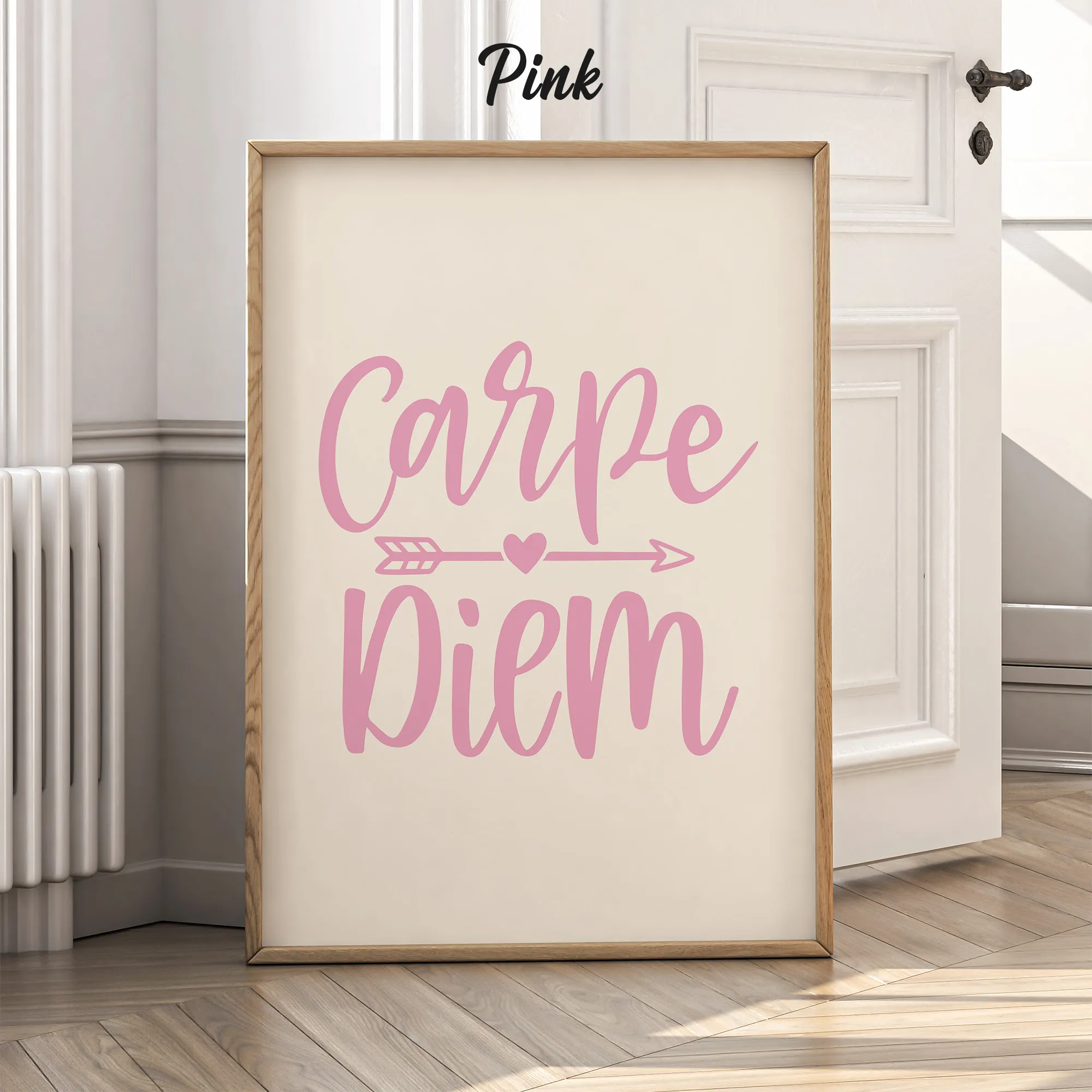 Tipografinis paveikslas – Carpe Diem