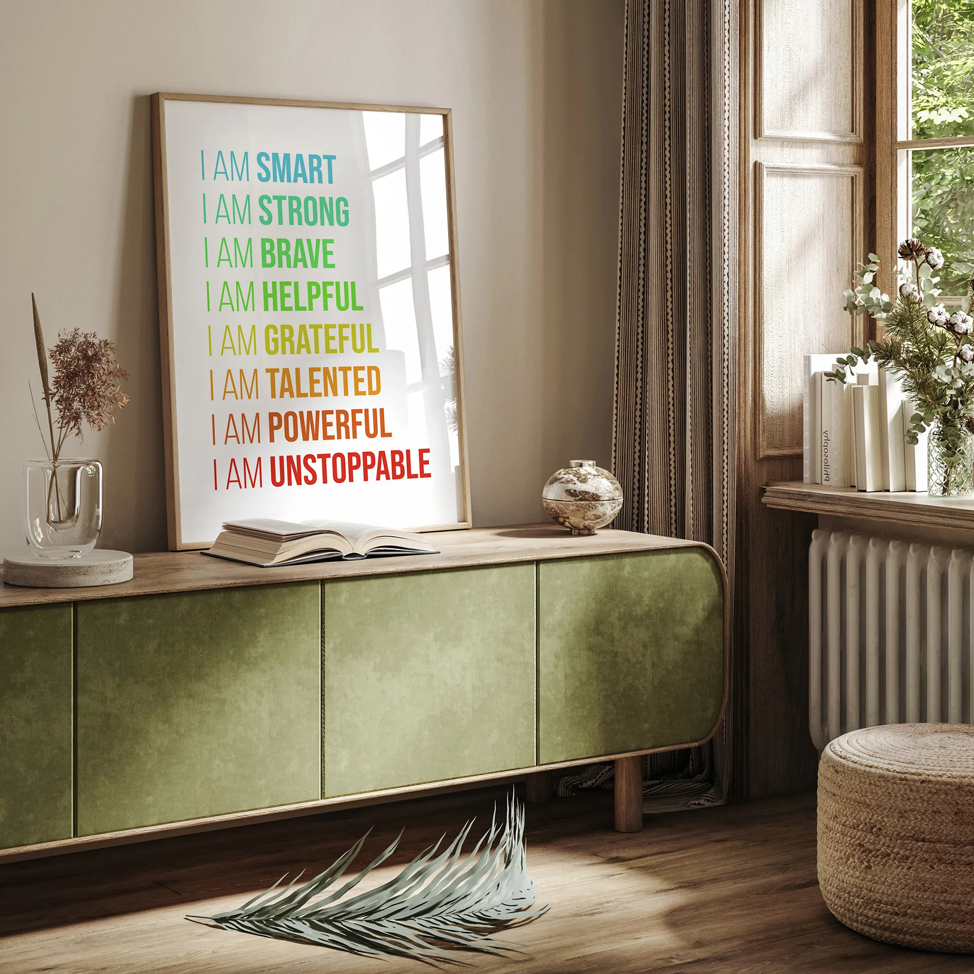 Kids Affirmation Wall Art
