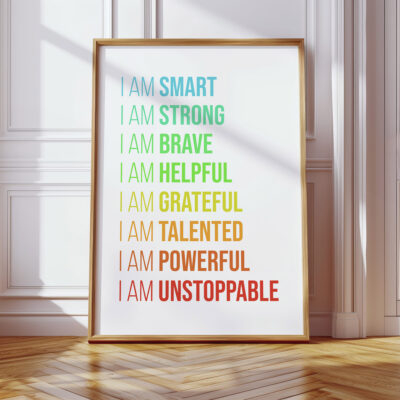 Child Affirmation Poster