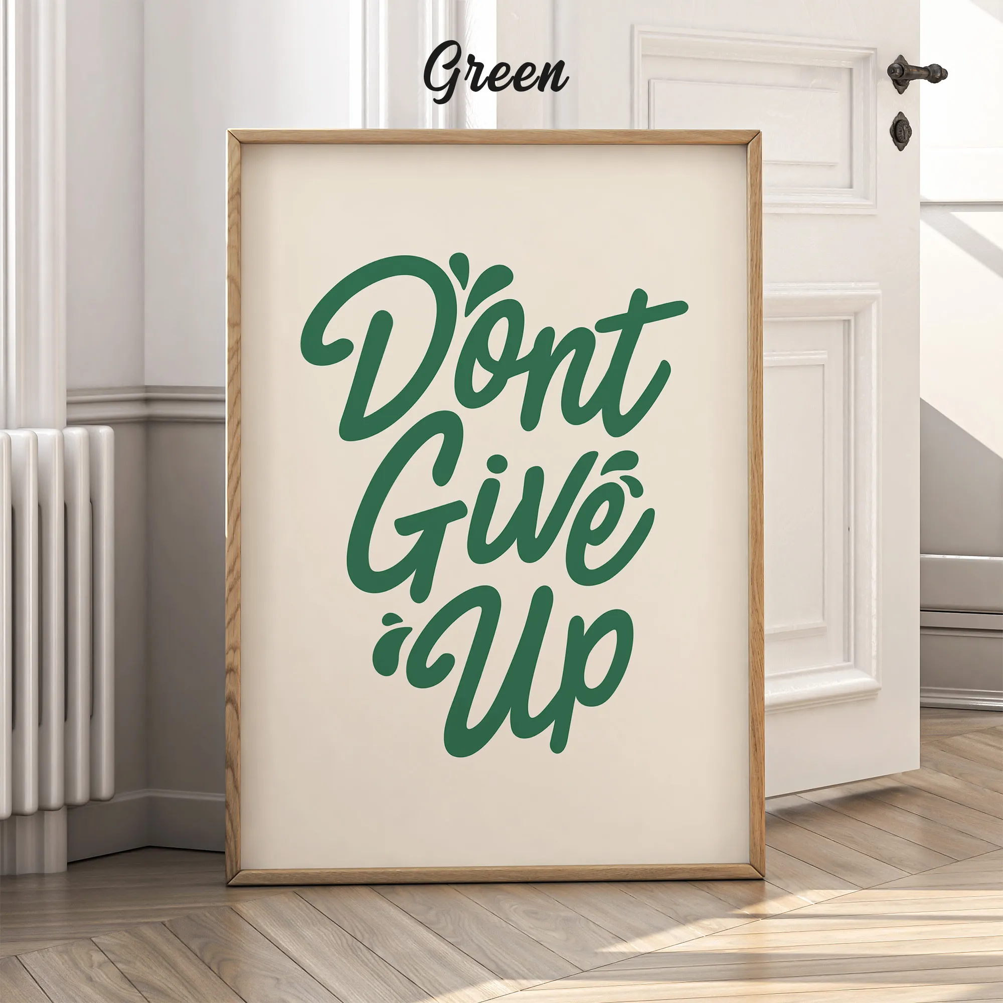 Don’t Give Up – Poster or Canvas Print