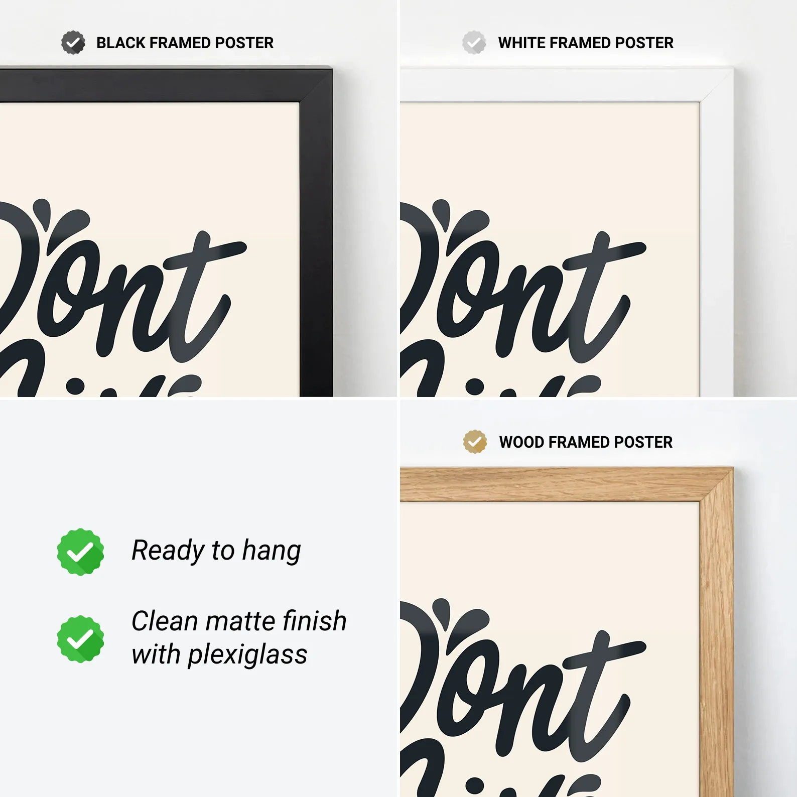 Don’t Give Up – Poster or Canvas Print