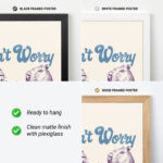 Don't Worry Be Cappy Poster