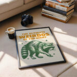 Weird Raccoon Poster – The Ultimate Weirdos of the Night Print