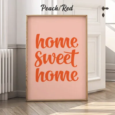 Home Sweet Home – Poster or Canvas Print