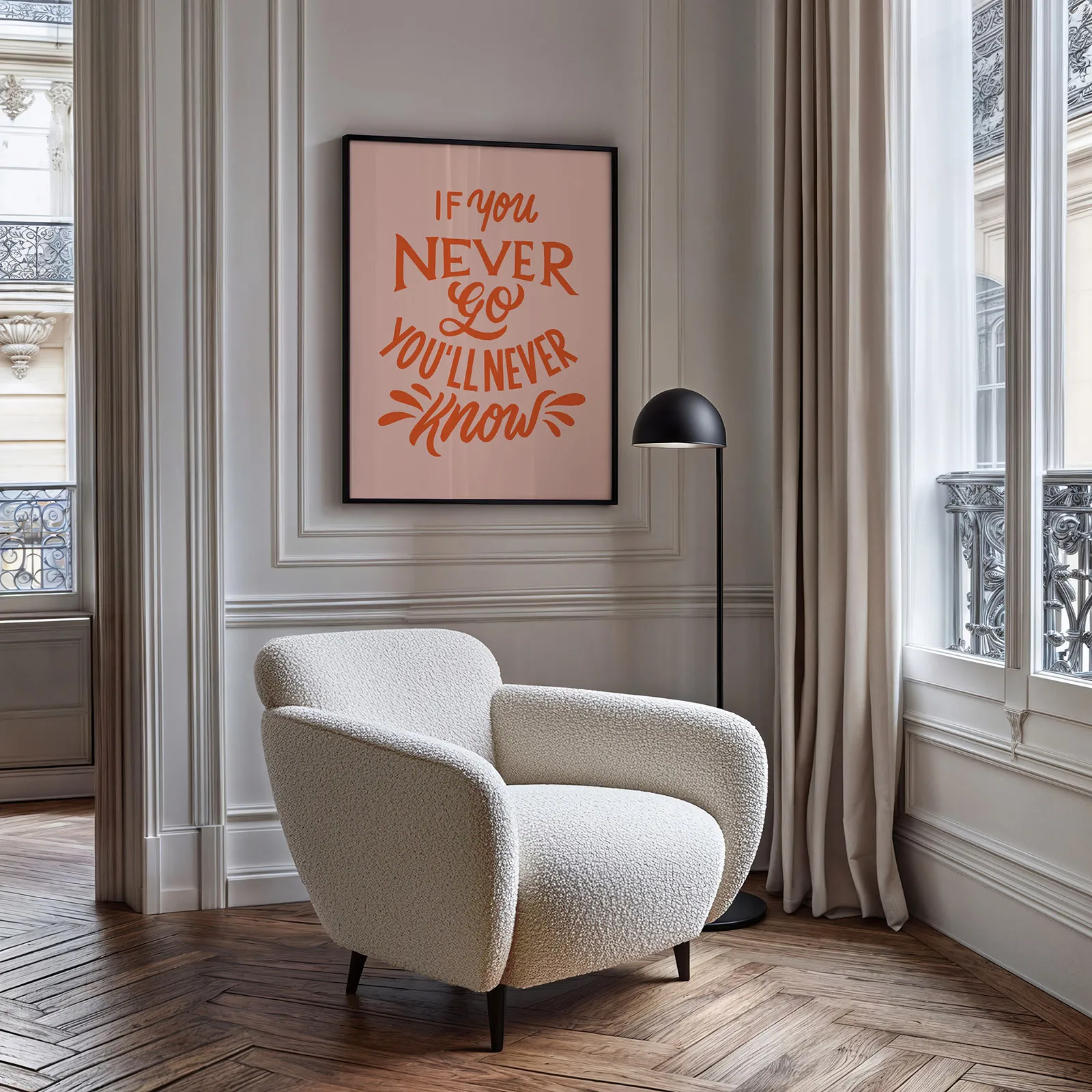 If You Never Go, You’ll Never Know – Poster or Canvas Print