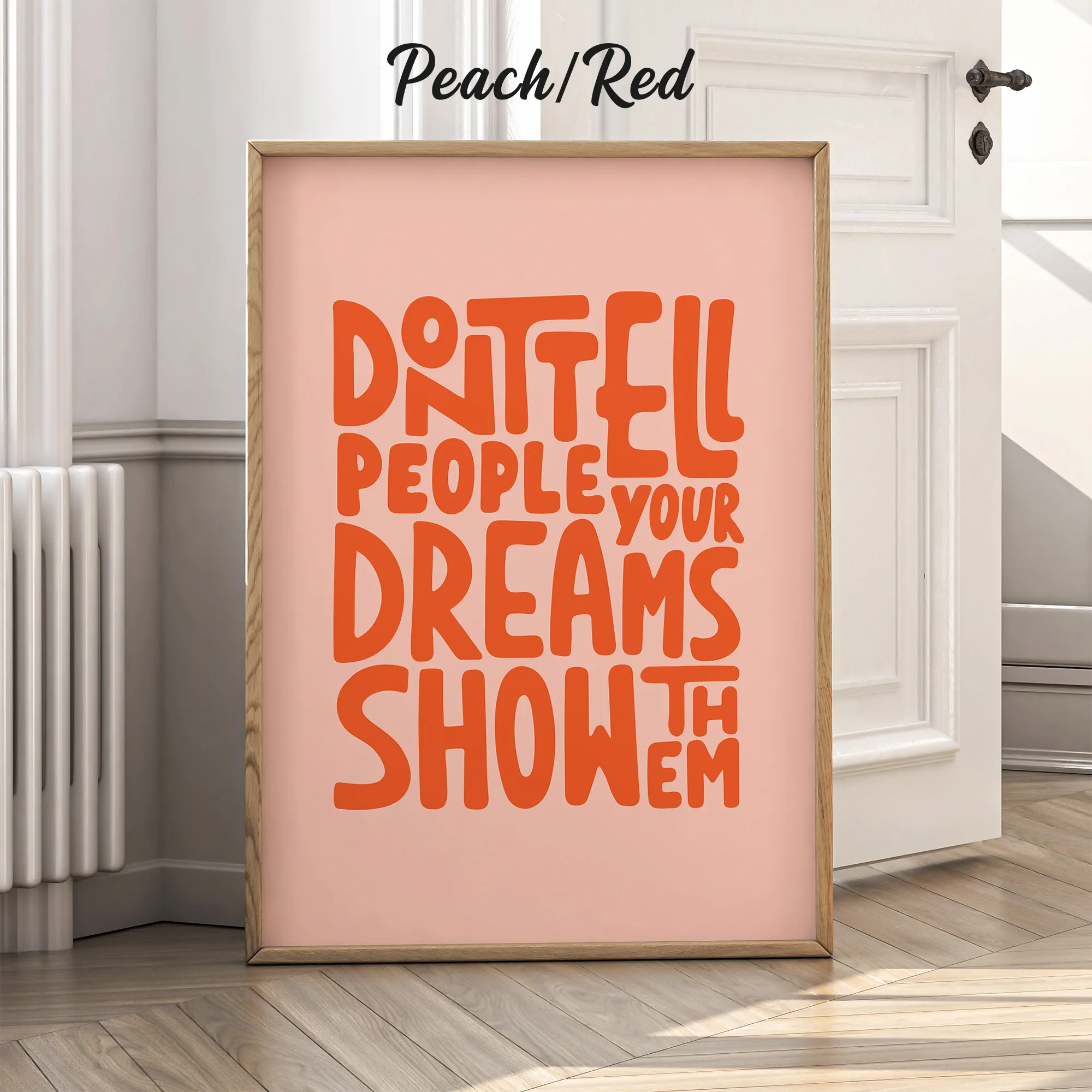 Don’t Tell, Show Them – Poster or Canvas Print