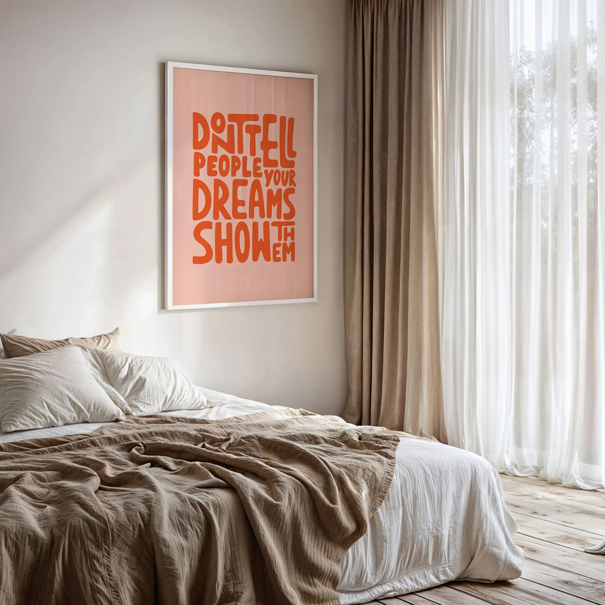Don’t Tell, Show Them – Poster or Canvas Print