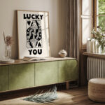 Queen of Hearts Wall Art – Lucky You Print