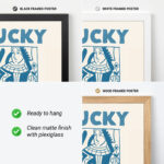 Queen Card Poster – Lucky You Art Print