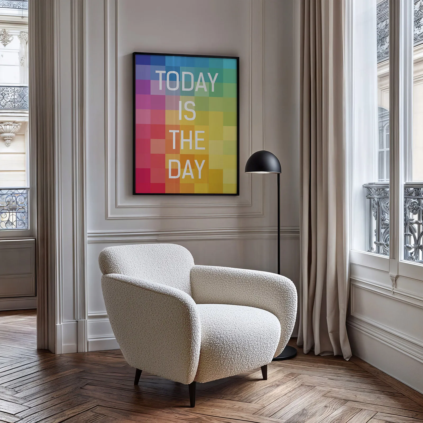 Today is the Day – Poster or Canvas Print