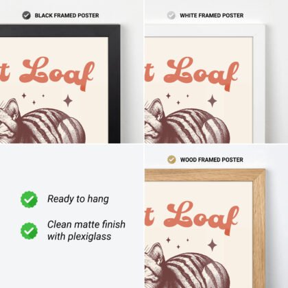 Cat Wall Art – Freshly Baked Just for You