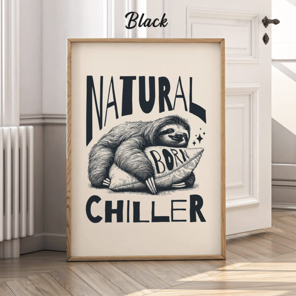 Funny Sloth Poster