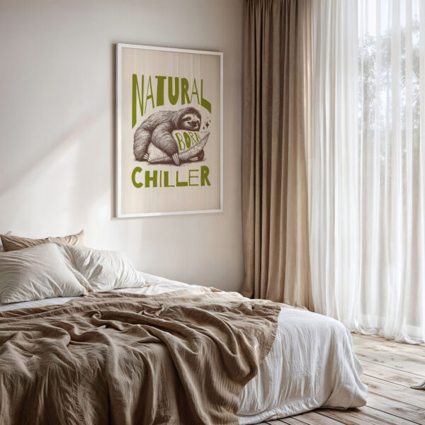 Funny Sloth Poster