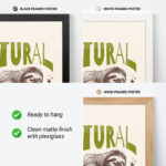 Funny Sloth Poster