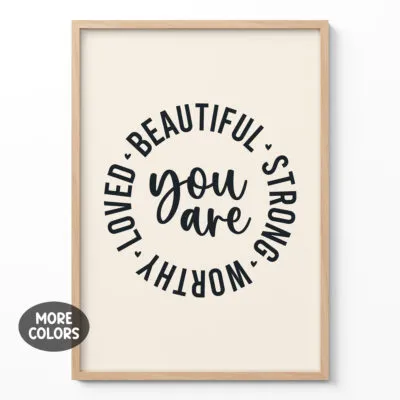 Self Love Wall Art – Poster or Canvas Print