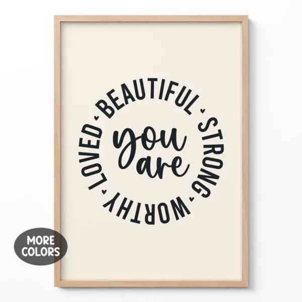 Self Love Wall Art – Poster or Canvas Print