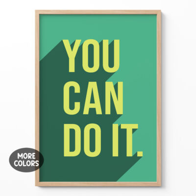 You Can Do It Poster