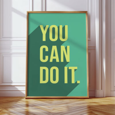 You Can Do It Poster