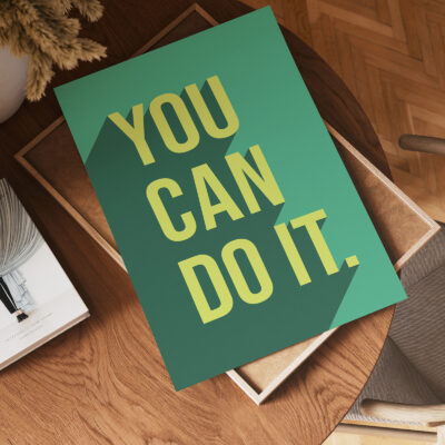 You Can Do It Poster