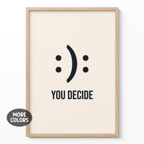 You Decide Poster