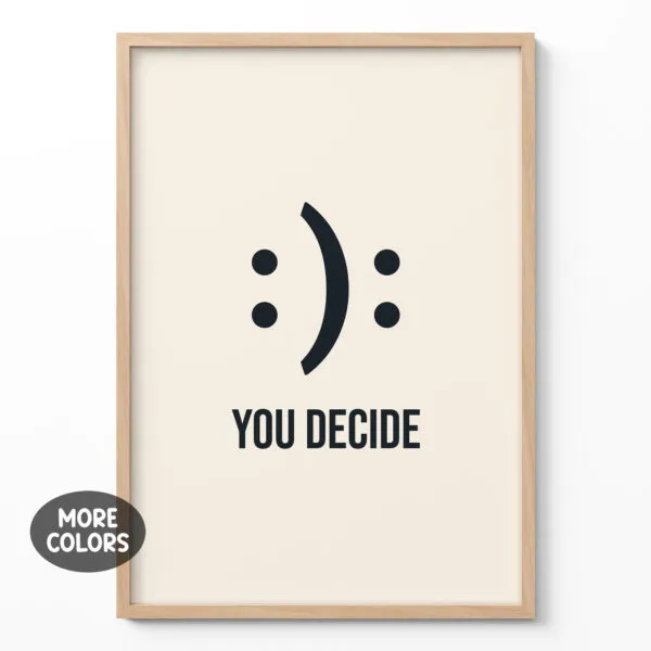 You Decide Poster