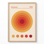 Bauhaus Art Print – Geometric Wall Poster 1923