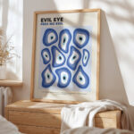 Evil Eye Poster – Spiritual Wall Art
