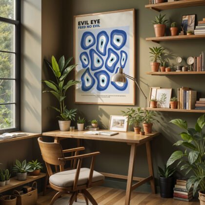 Evil Eye Wall Art