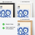 Evil Eye Poster – Spiritual Wall Art
