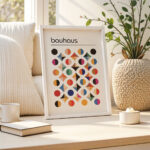 Geometric Art Print – Modern Bauhaus Inspired Wall Decor