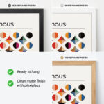 Geometric Art Print – Modern Bauhaus Inspired Wall Decor