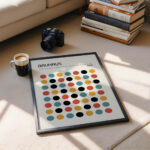 Bauhaus Geometric Poster – Modern Minimalist Wall Art Print