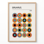 Modernist Art Print – Minimalist Bauhaus Poster
