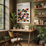 Bauhaus Wall Art – Modern Geometric Abstract Print