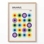 Bauhaus Exhibition Poster – Geometric Modernist Art