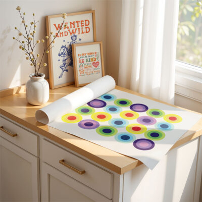 Bauhaus Exhibition Poster – Geometric Modernist Art