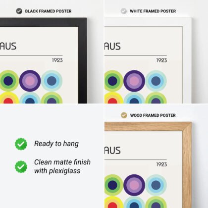 Bauhaus Exhibition Print – Geometric Wall Art