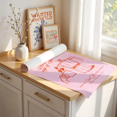 Wandbild – Noch ein Tag, noch ein Kaffee
