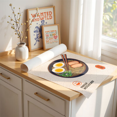 Ramen Poster – Japanese Retro Kitchen Wall Art