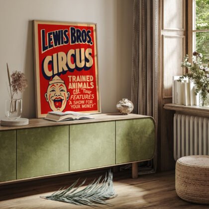 Vintage Circus Wall Art