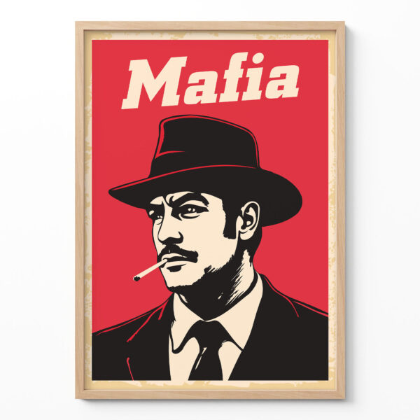 Mafia Poster – Vintage Gangster Wall Art