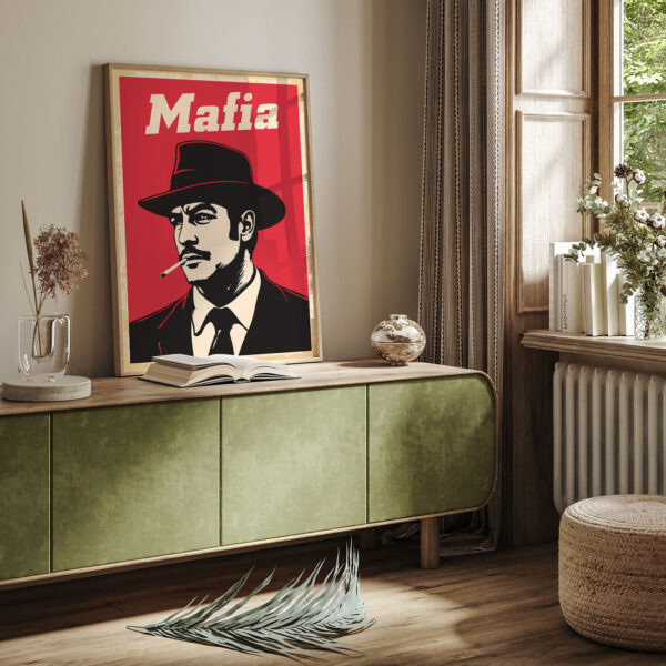 Mafia Poster – Vintage Gangster Wall Art