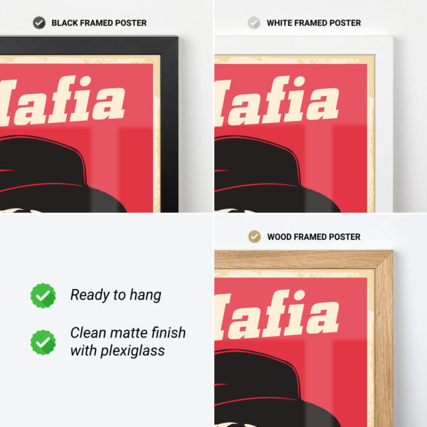 Mafia Poster – Vintage Gangster Wall Art